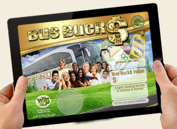 Cooee Tours rewards every one of our guests on tour with our unique Bus Bucks