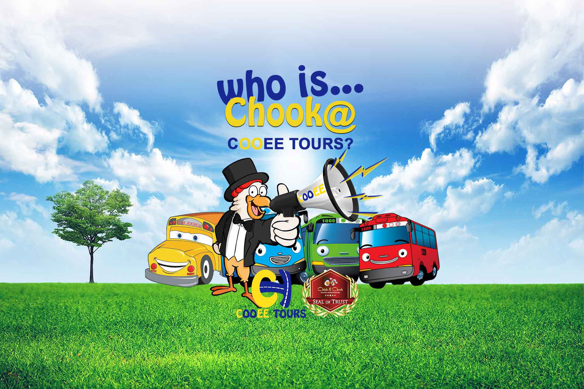 Who Is Chook at Cooee Tours, He is a Brand Ambassador with integrity and style, Cheap Day Tours, 2 and 3 day tours, inexpensive day tours with reliable company, Cooee Tours Australia Bus Tour Company with Mercedes Benz Buses for Winery Tours, Nature Tours, City Tours, Fun Tours, Golf Tours, Queensland, Brisbane, Toowoomba, Gold Coast, Sunshine Coast, Cairns, Wide Bay, Bryon Bay, Sydney, Noosa Heads, golfing tours that include kids